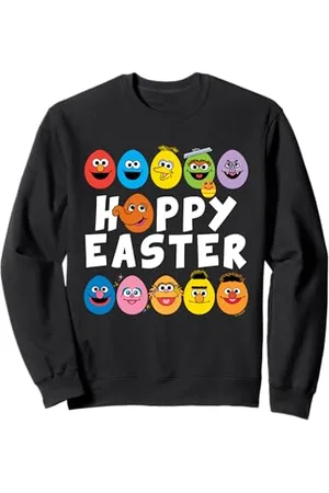 Sesamstraat Hoppy Easter Character Eggs Felpa
