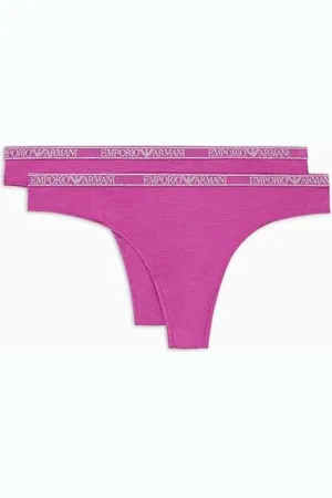 Emporio Armani 2-Pack Thong Slip a Tanga, , S Donna