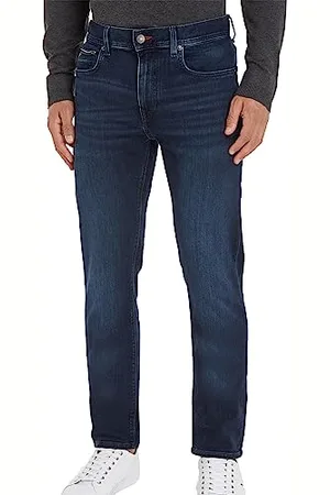 Tommy Hilfiger CORE SLIM BLEECKER IOWA BLUEBLCK MW0MW15593, Uomo, (Iowa Blueblack), 36W / 30L