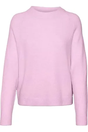 VERO MODA Vmfiluca LS O-NCK Short Pullover Ga Noos Maglione, , XL Donna