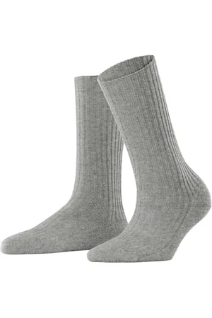 Falke Cosy Wool Boot W So lana tinta unita 1 paio, Calzini Donna, , 39-42