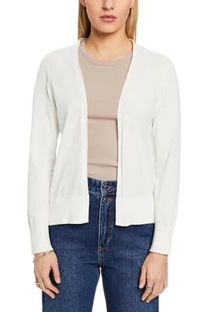 ESPRIT 994ee1i306 Maglione Cardigan, , L Donna