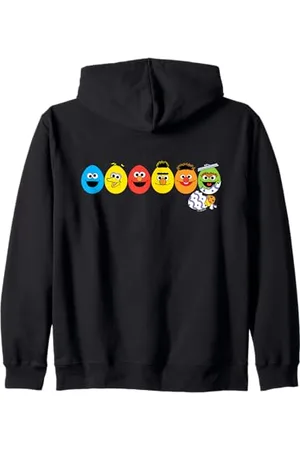 Sesamstraat 6 Good Easter Eggs Characters Felpa con Cappuccio