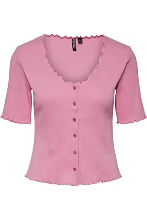 Pieces® Pcnukisa SS Cardigan Noos BC, Begonia Rosa, XS Donna