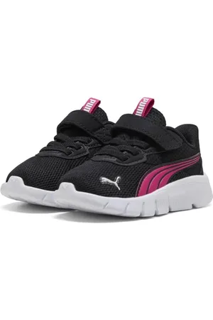 PUMA Flexfocus Modern AC+ Inf, Sneaker Unisex - Bambini e Ragazzi, Black Pink White, 27 EU