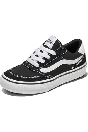 Vans Brooklyn LS, Scarpe da Ginnastica, Suede/Canvas Black/White, 34 EU
