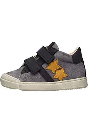Naturino Frenby VL, Scarpe da Ginnastica, Grigio (Antracite), 23 EU