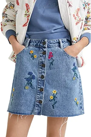 Desigual FAL_Berna Gonna, , 48 Donna