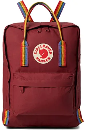 Fjällräven Kånken Red-rainbow Zaino Sportivo Unisex Adulto, Ox Pattern, Taglia unica
