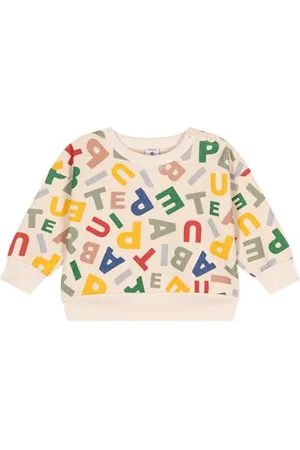 Petit Bateau A0BM6 Felpa A Maniche Lunghe Bimbo 0-24 3 Anni