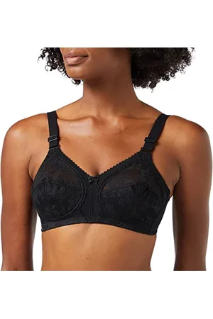 Triumph Donna Doreen X, Non-wired bra, BLACK, 4E