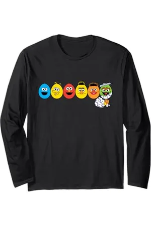 Sesamstraat 6 Good Easter Eggs Characters Maglia a Manica