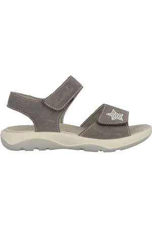 Lurchi 74L2003007, Sandali Bambina, Grey, 25 EU