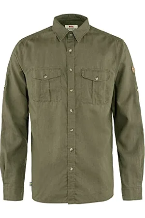 Fjällräven Fjallraven Övik Travel Shirt LS M Camicia, , L Uomo