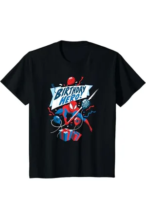 Marvel Bambino Spider-Man Birthday Hero Maglietta