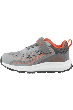 Lurchi 95L0083007, Scarpe da Ginnastica, Grey-Orange, 32 EU Larga