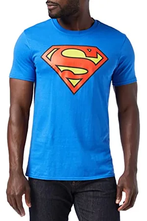 DC Comics Originals DC Comic Superman Logo-T-shirt Uomo, , XX-Large