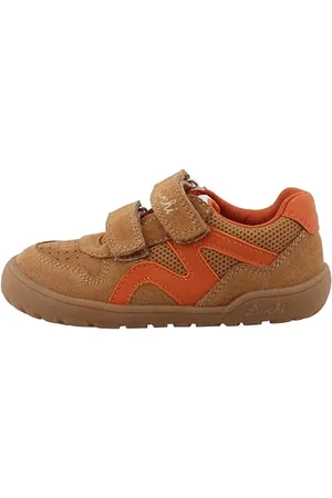 Lurchi 84L0013007, Scarpe da Ginnastica Unisex-Bambini, Tan-Orange, 24 EU Larga