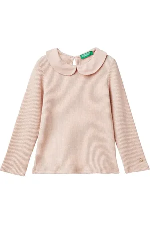 Benetton T-Shirt M/L 3IVLG10GV, , 2 Anni Bambina