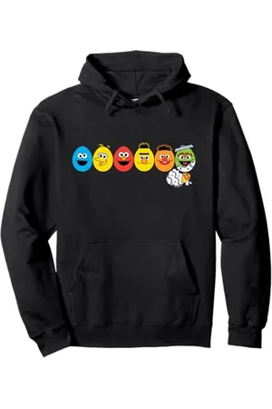 Sesamstraat 6 Good Easter Eggs Characters Felpa con Cappuccio