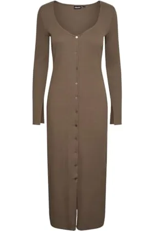 Pieces® Pckuja LS Long Dress Vestito, , XS Donna