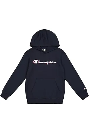 Champion Legacy Boy - Big Logo Hoodie, Felpa con Cappuccio Bambino, (BS501)
