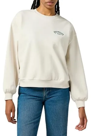 Wrangler Felpa Oversize Maglia di Tuta, , M Donna