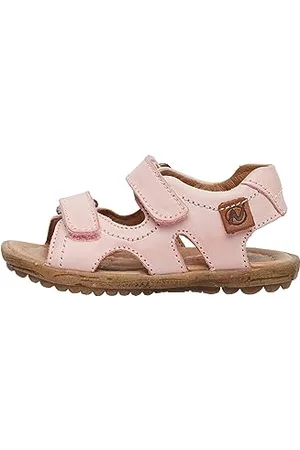Sandali Semi-Chiusi Naturino In Vera Pelle - Per Bambini, Chiusura Velcro, Suola In Gomma - Foto 12