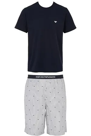 Emporio Armani Short Pajamas Set di Pigiama, , M Uomo