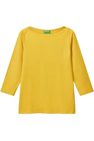 Benetton Maglia M/L 3GA2E16A1 T-Shirt, , XS Donna