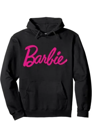 Barbie Felpa da Donna, Logo Ufficiale, Multicolori Felpa con Cappuccio