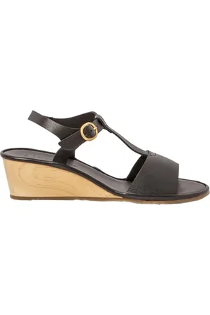 El Naturalista N853 Gaia, Sandali con Zeppa Donna, Black, 39 EU Larga