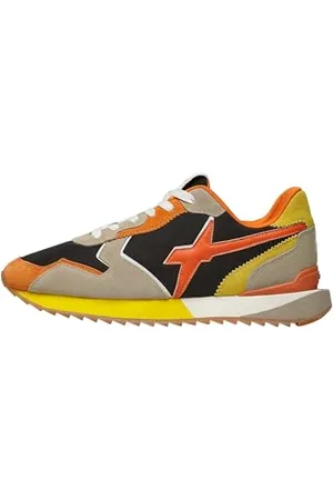 W6YZ Nick-Uni, Scarpe con Lacci Unisex-Adulto, Stone-Black, 44 EU