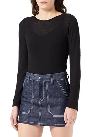 G-Star Donna Carpenter Mini Skirt, (raw denim D23651-D443-001), 27
