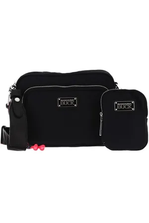 Mandarina Duck Style P10MYT15, Borsa A Tracolla Donna, (Black), 21x16x8 (L x H x W)