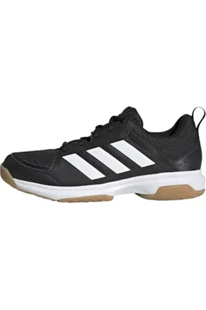 adidas Ligra 7 Indoor Shoes, Scarpe Donna, Core Black/Cloud White/Core Black, 42 EU