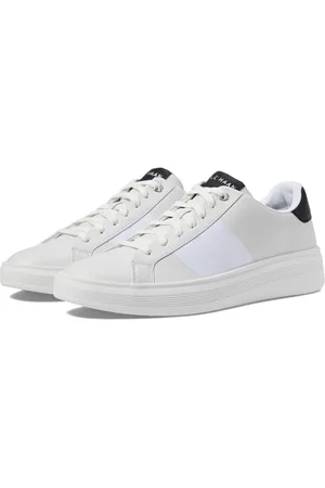 Cole Haan Sneaker Grand Crosscourt Premier Uomo, Bianco/Nero/Bianco, 44.5 EU