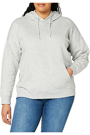 ONLY ONLFEEL Life L/S Hood Swt Noos Felpa con Cappuccio, , XS Donna