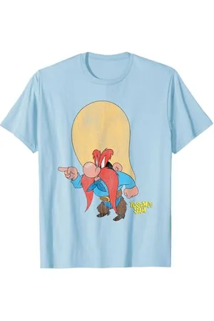 LOONEY TUNES Yosemite Sam Distressed Maglietta