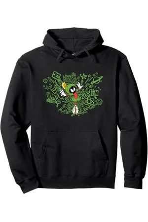 LOONEY TUNES ACME Doodles Marvin Martian Felpa con Cappuccio