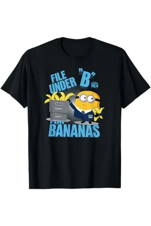 Minions Despicable Me 4 File Under B for Bananas Maglietta