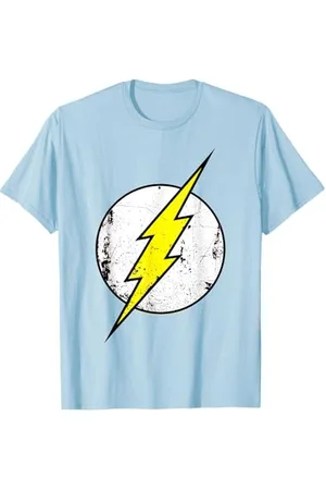 DC Comics Originals Flash Distressed Logo Maglietta