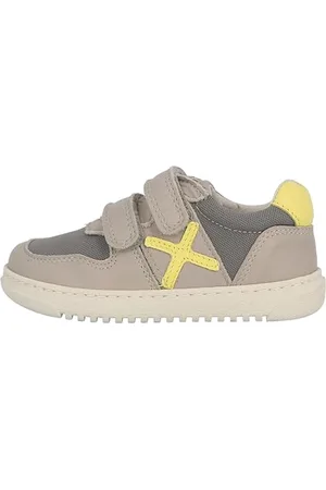 Lurchi 95L4003003, Scarpe da Ginnastica, Grey-Yellow, 27 EU