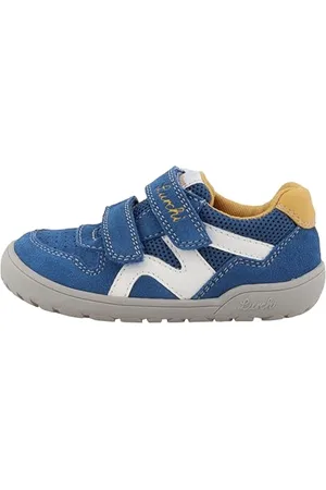Lurchi 84L0013007, Scarpe da Ginnastica, Royal Blue-Yellow, 27 EU Larga