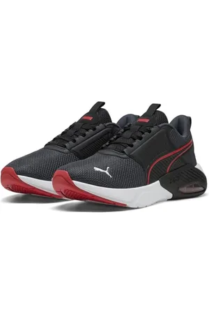 PUMA X-Cell Nova FS, Scarpe per Jogging su Strada Unisex-Adulto, Black-for all Time Red, 40 EU
