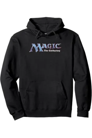 Magic: The Gathering Magic: The Gathering Vintage Logo Line Felpa con Cappuccio
