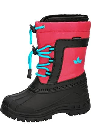 LICO Willi, Stivali da Neve, Rosa, Nero, Turchese, 32 EU