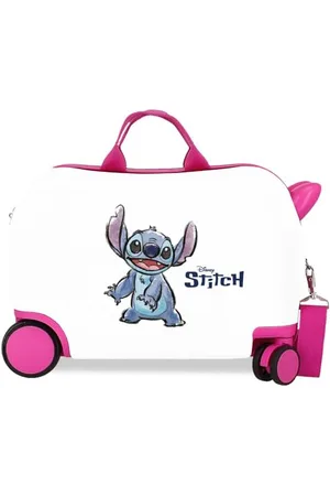 Disney Joumma Adorable Stitch Valigia per bambini Bianco 45 x 31 x 20 cm Rigido 1,8 kg Chiusura a combinazione laterale ABS 1,8 kg 27,9 L Bagaglio a mano, bianco, Taglia unica, Valigia per bambini