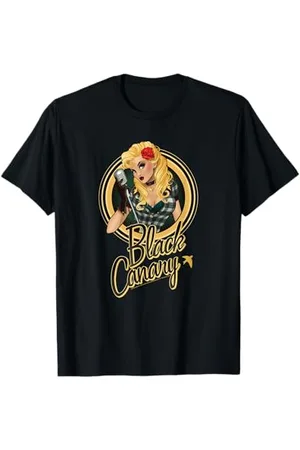 DC Comics Originals Justice League Bombshell Canary Badge Maglietta