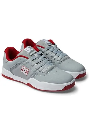 Dcshoes Central, Scarpe da Ginnastica Uomo, Grey/Red, 46.5 EU
